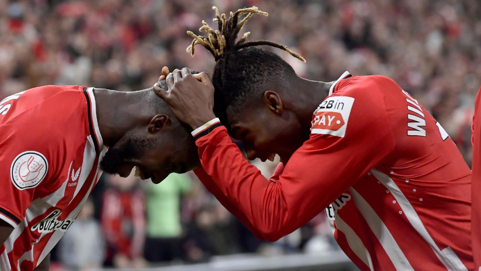 关于拼搏求胜：毕尔巴鄂红白军团备战下一场比赛的信息