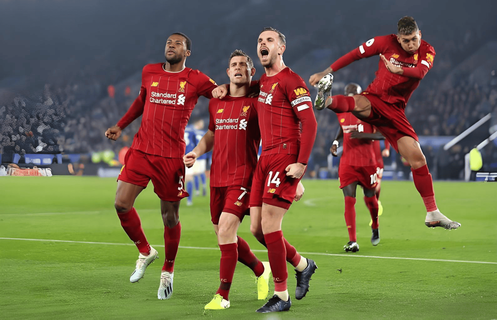 包含利物浦击败AC米兰，悬念晋级欧冠半决赛的词条